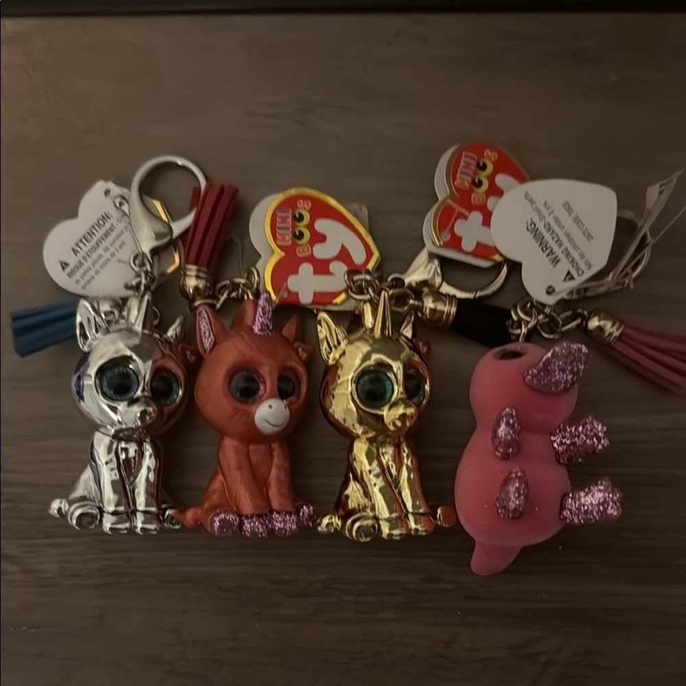 Ty Animal Keychains